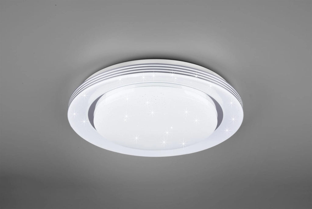 Plafoniera LED RL Atria 22W 48cm bianca 2700-6000K