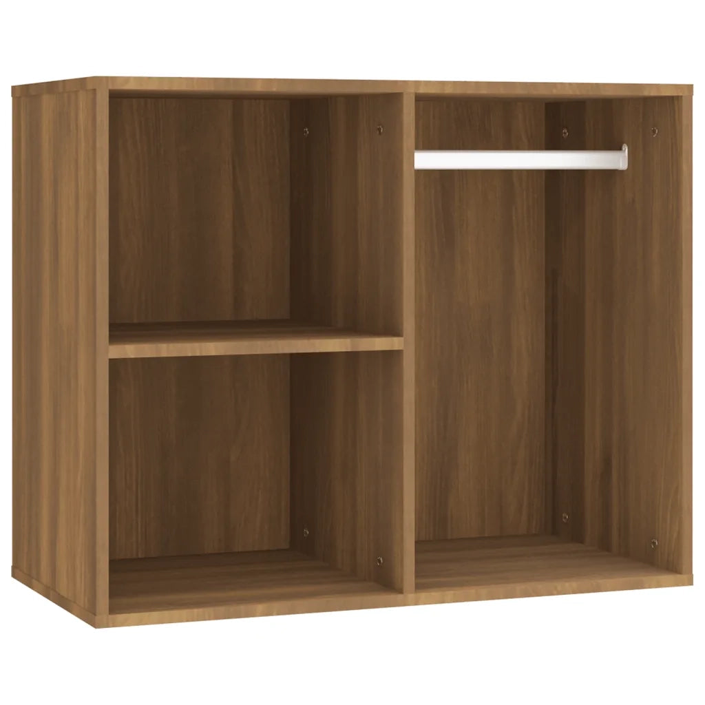 Set Tavolo da Toeletta con LED Rovere Marrone Legno Multistrato 3114106
