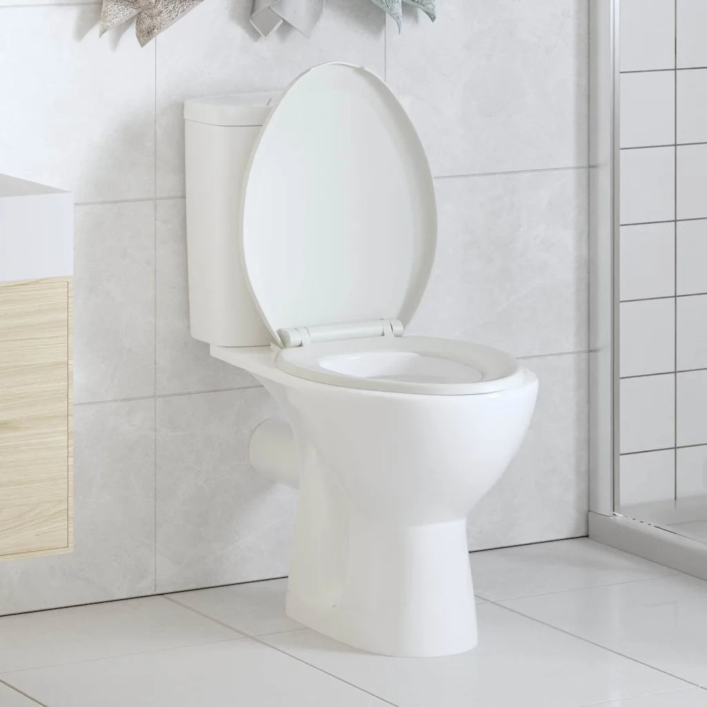 Copriwater Ammortizzato a Sgancio Rapido Bianco CFW1547995