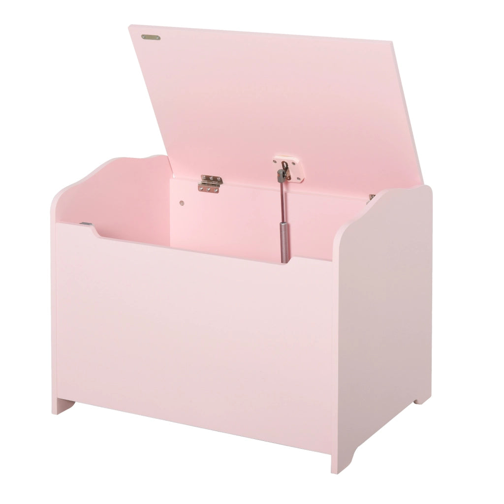 Cassettiera Portagiochi in Legno ¨C zephmum ¨C Rosa 60x40x48cm