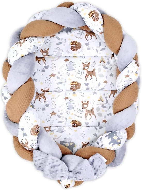 Babycoccone per viaggio Bumper 100% cotone Anti-allergico - nido per bambino \ Nido caldo per bambino