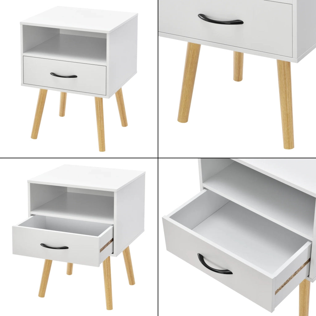 Comodino cassettiera con base a cassetti comodino con vano contenitore 57 cm bianco 03_0006227