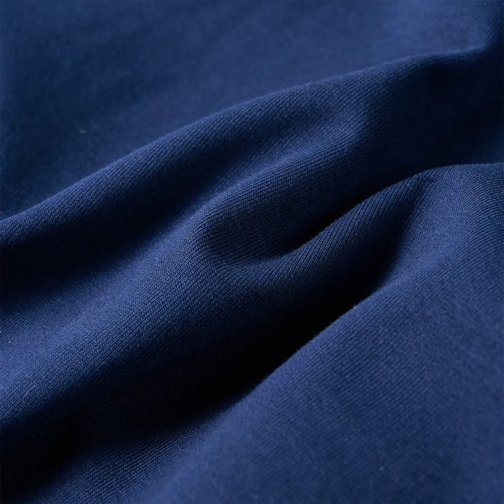 Felpa con Cappuccio da Bambina Blu Marino 92 14039
