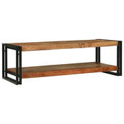 Tavolino da caffÃ¨ 120x50x38 cm in legno massello di acacia