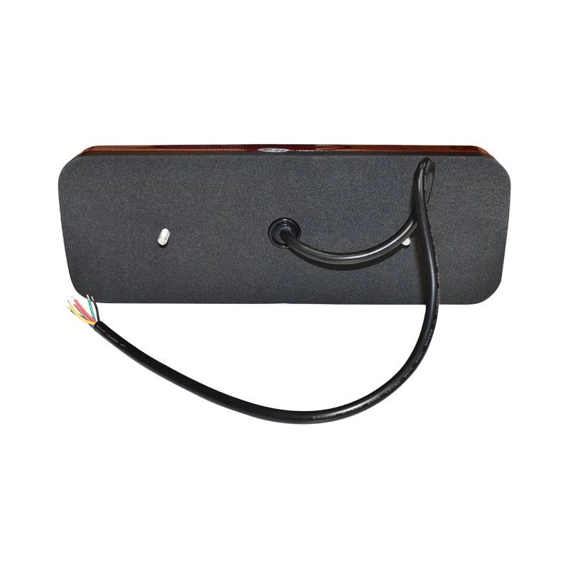 Fanale posteriore a LED per camion e rimorchi con freccia di direzione 12-24V 284x57,2x100mm