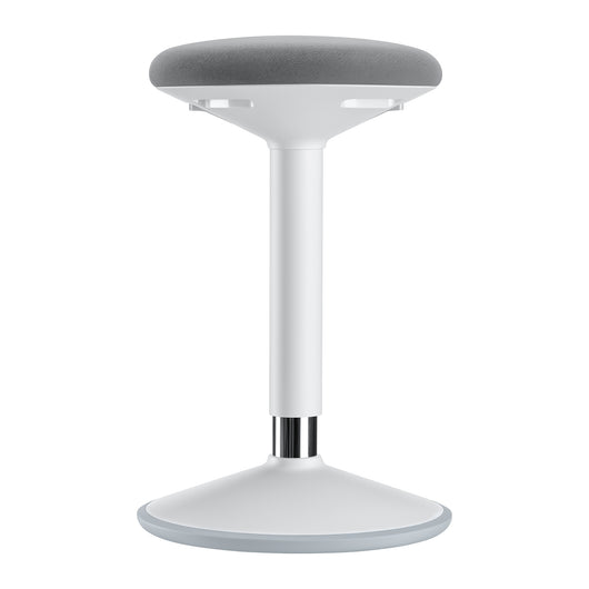 Sgabello sit stand grigio, sgabello girevole regolabile in altezza fino a 81 cm, max 135 kg, sgabello ergonomico per casa, ufficio, officina