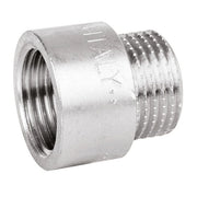 RACCORDO DIRITTO MASCHIO/FEMMINA IN OTTONE CROMATO SERIE 1500 3/4X10 MM    PETTINAROLI