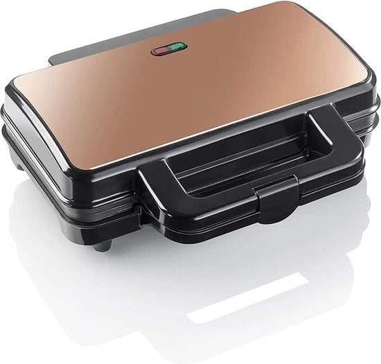 Grill per Panini - Apparecchio per Tostare Sandwich - Fornello per Tostare Panini - Tostapane per Sandwich - Fornello per Tostare Croque Monsieur