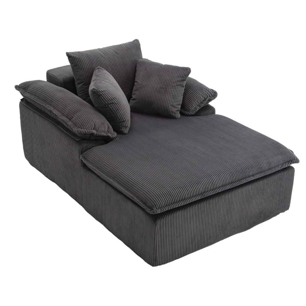 Divano Reclinabile con Braccioli Larghi ¨C MINIMAL ¨C Grigio