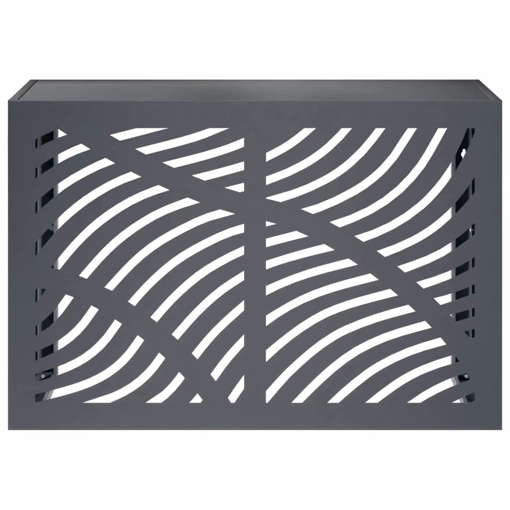 Copertura per condizionatore d'aria Antracite 90 x 40 x 60 cm 8014096
