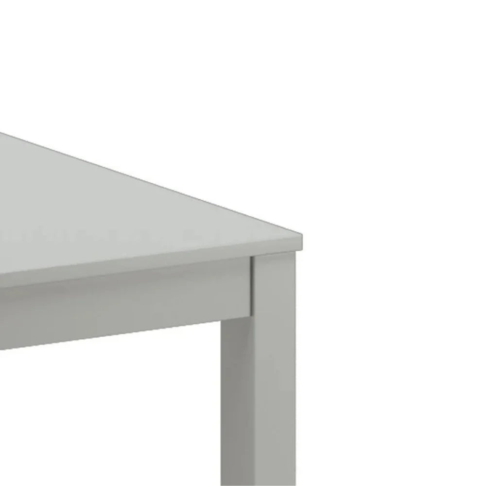 Tavolo da pranzo allungabile grigio chiaro Belfort 130-210x80 cm fino a 8 posti Made in Italy | Duzzle