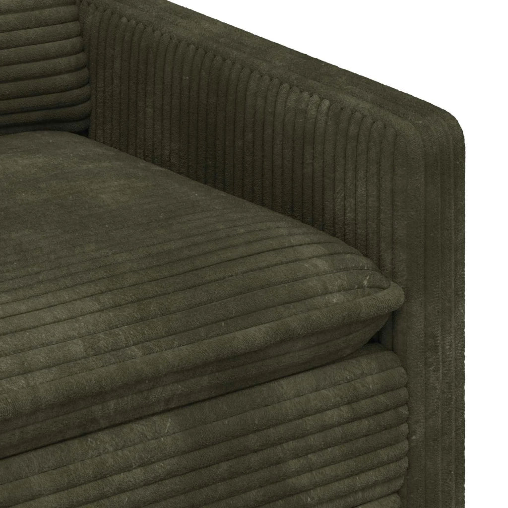 Set di divani 2 pcs Verde Poliestere 3417099
