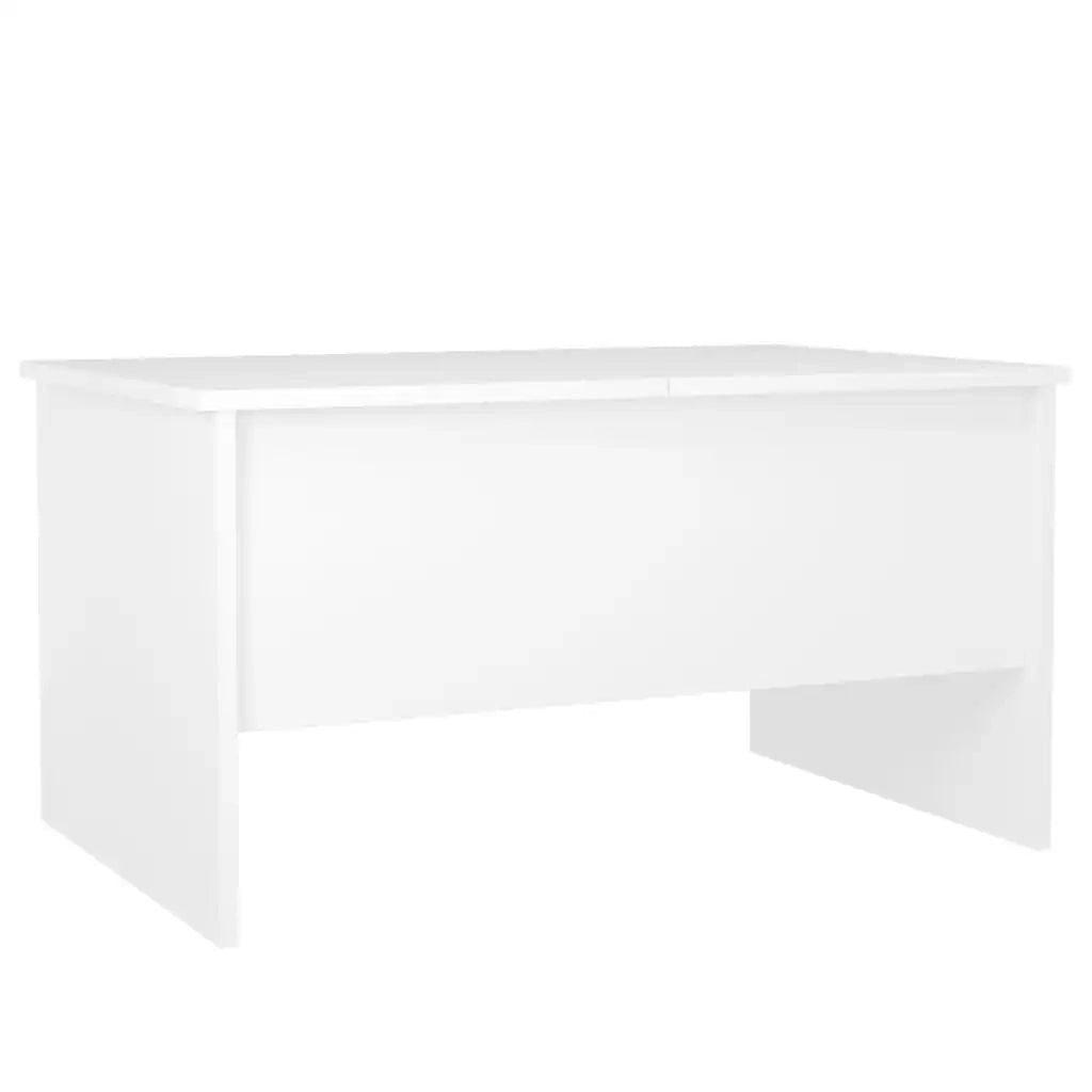Tavolino da Salotto Bianco 80x50x42,5 cm in Legno Multistrato cod mxl 23446