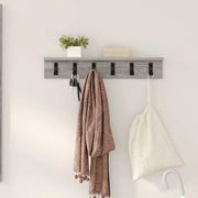 Appendiabiti a muro Grigio Sonoma 60 x 10,5 x 10,5 cm 874360