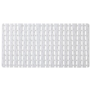 Tappeto Doccia Antiscivolo 40 x 80 in Plastica Bianco