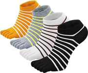 Calze per piedi - Calze per dita - Donna - calze per dita - calze per dita donna - donna - 4 paia - Calze yoga - Set calze Tabi - Misura One size - Calze yoga