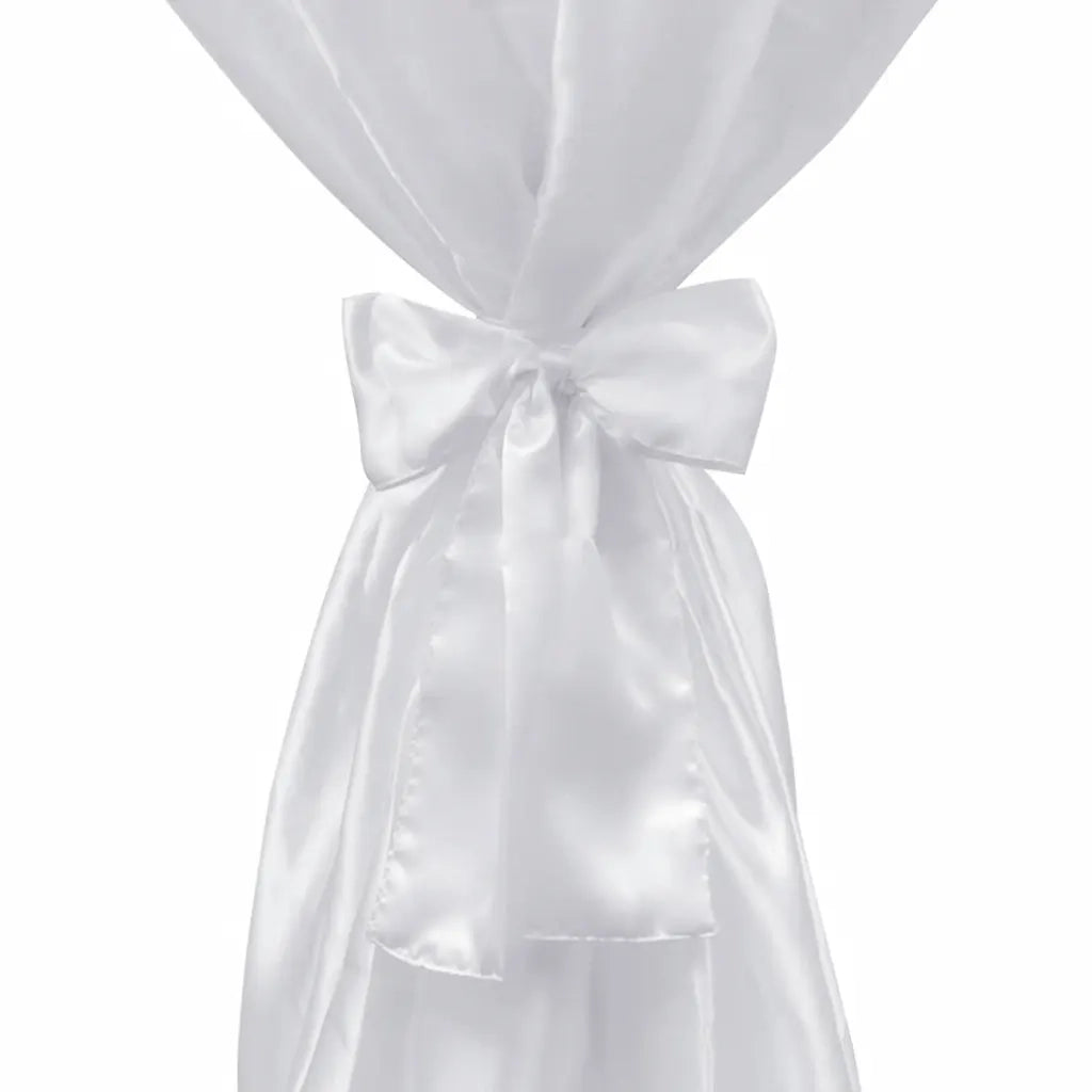 Copritavolo Bianco 60 cm con Fettuccia 2 pezzi CFW3763484
