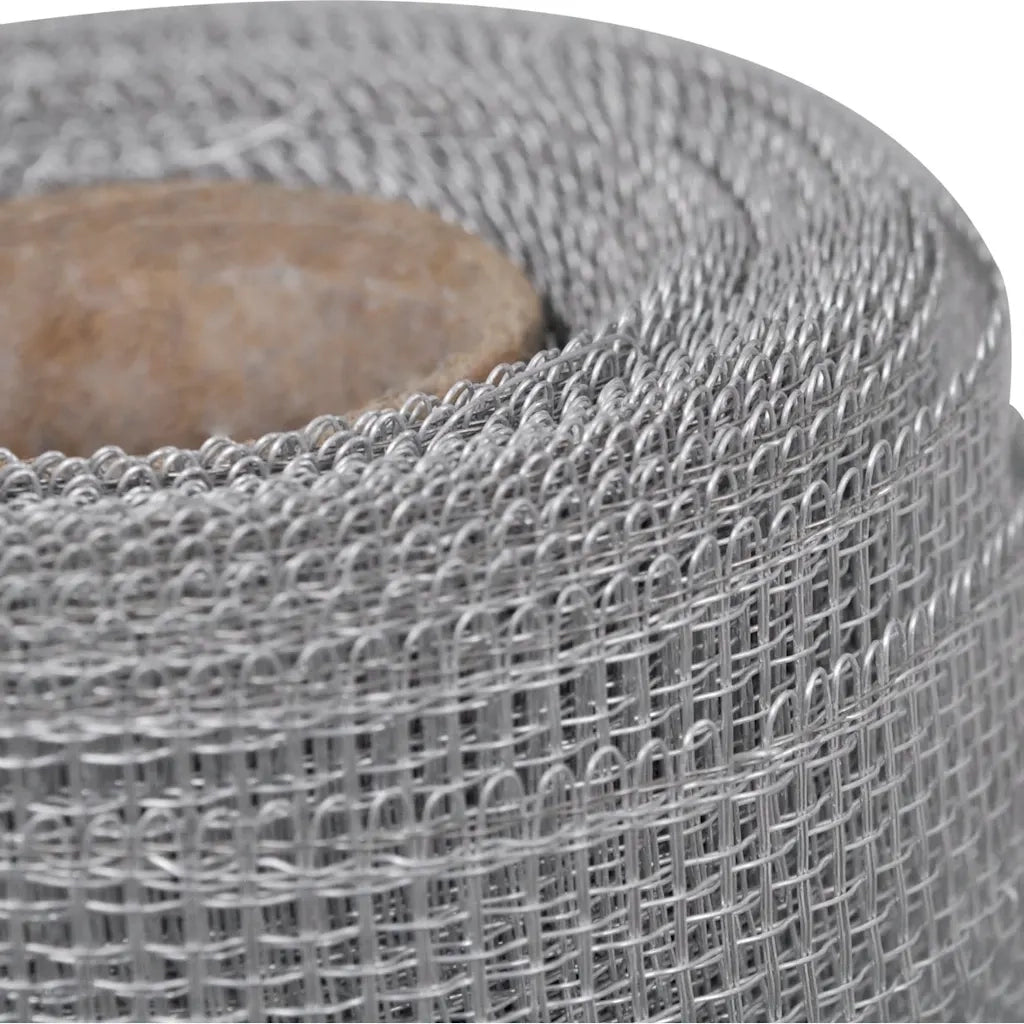 Zanzariera in Alluminio 100x500 cm Argento CFW9127328