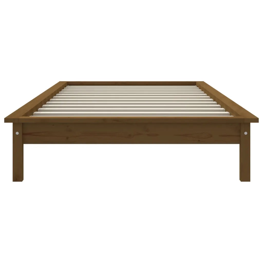 Giroletto senza Materasso Ambra 90x200cm Legno Massello 820529