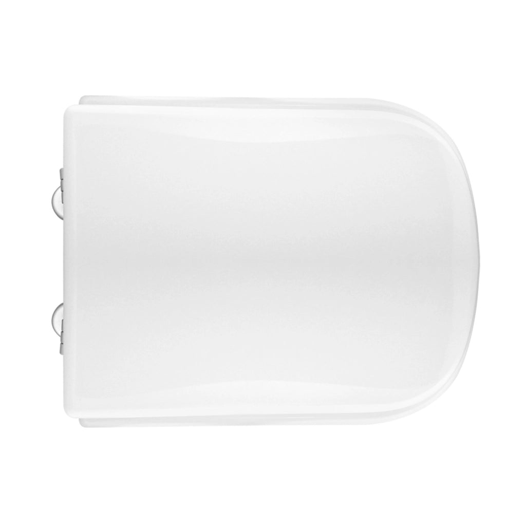 SEDILE WC PER GLOBO VASO STONE 52 FORMA 8- Bianco - Cerniere C espansion- CW- pezzi 1
