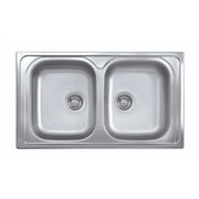 Lavello 86x50 2 vasche SA322 EFFEZ