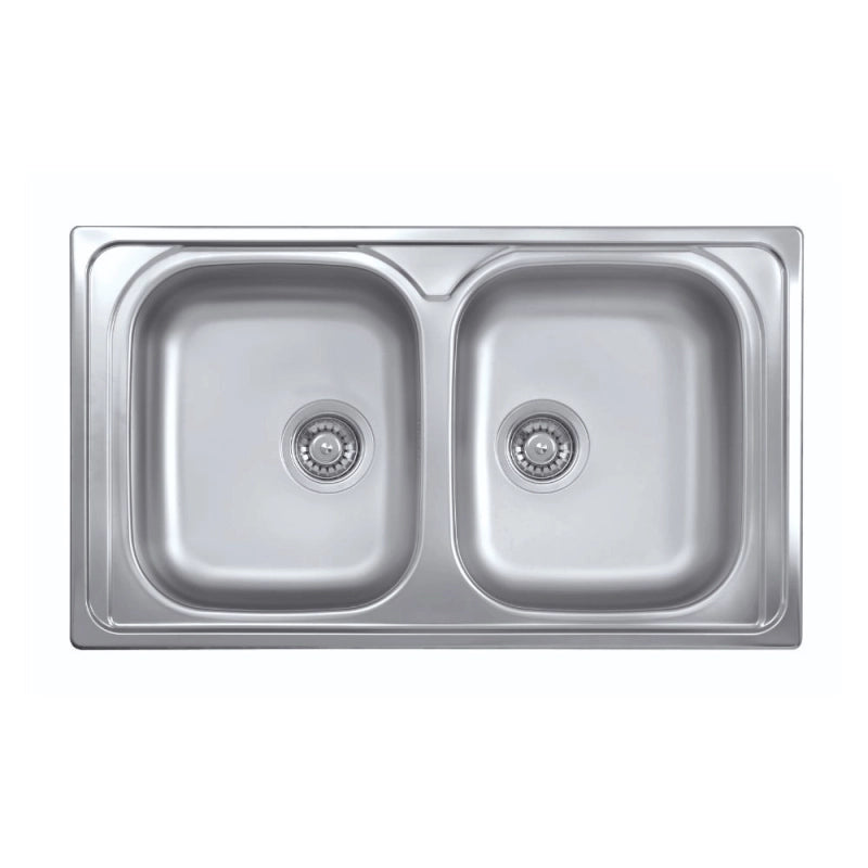 Lavello 86x50 2 vasche SA322 EFFEZ