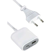 ADATTATORE 'GUMMY LINE' 1 Usb + 1 Usb type 'C' - ELECTRALINE