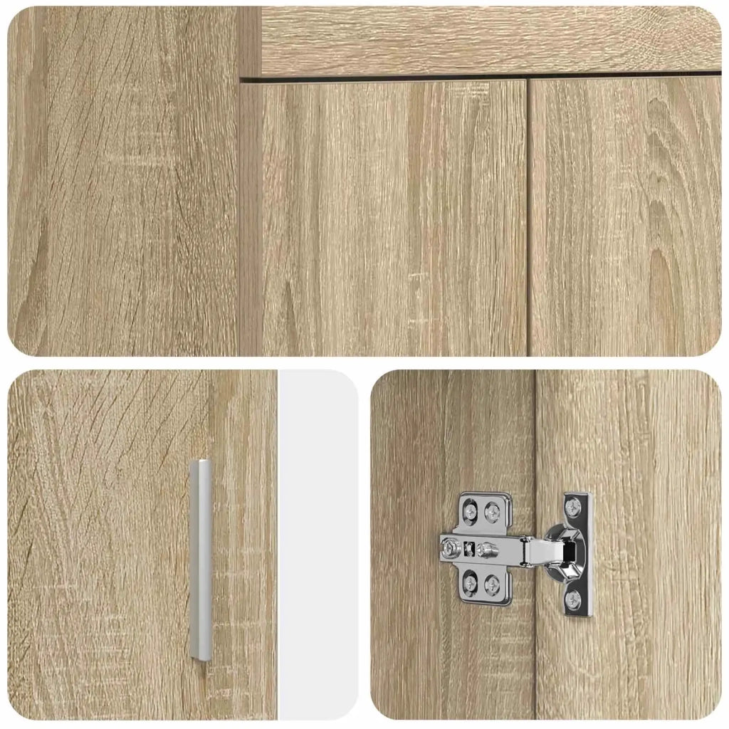 Mobile da bagno con lavabo Rovere Sonoma 42 x 40 x 84,5 cm 890674