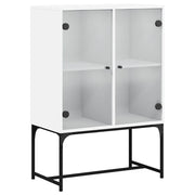 Mobile con Ante in Vetro Bianco 69x37x100 cm CFW2546720