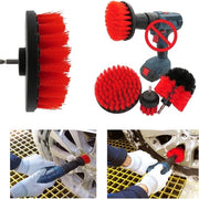 Set di spazzole per pulizia auto, 22 pezzi, attrezzatura per pulizia, set con dettaglio automatico per cruscotto, maniglie, pelle, targhe, vani di ventilazione