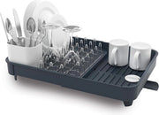 Afdriupprikkebaar con contenitore rimovibile e scarico girevole - grigio - organizzatore per cucina.