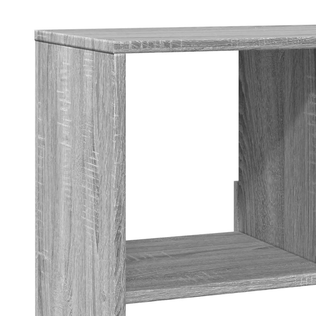 Libreria Grigio Sonoma 100x33x125,5 cm in Legno Multistrato 3309335