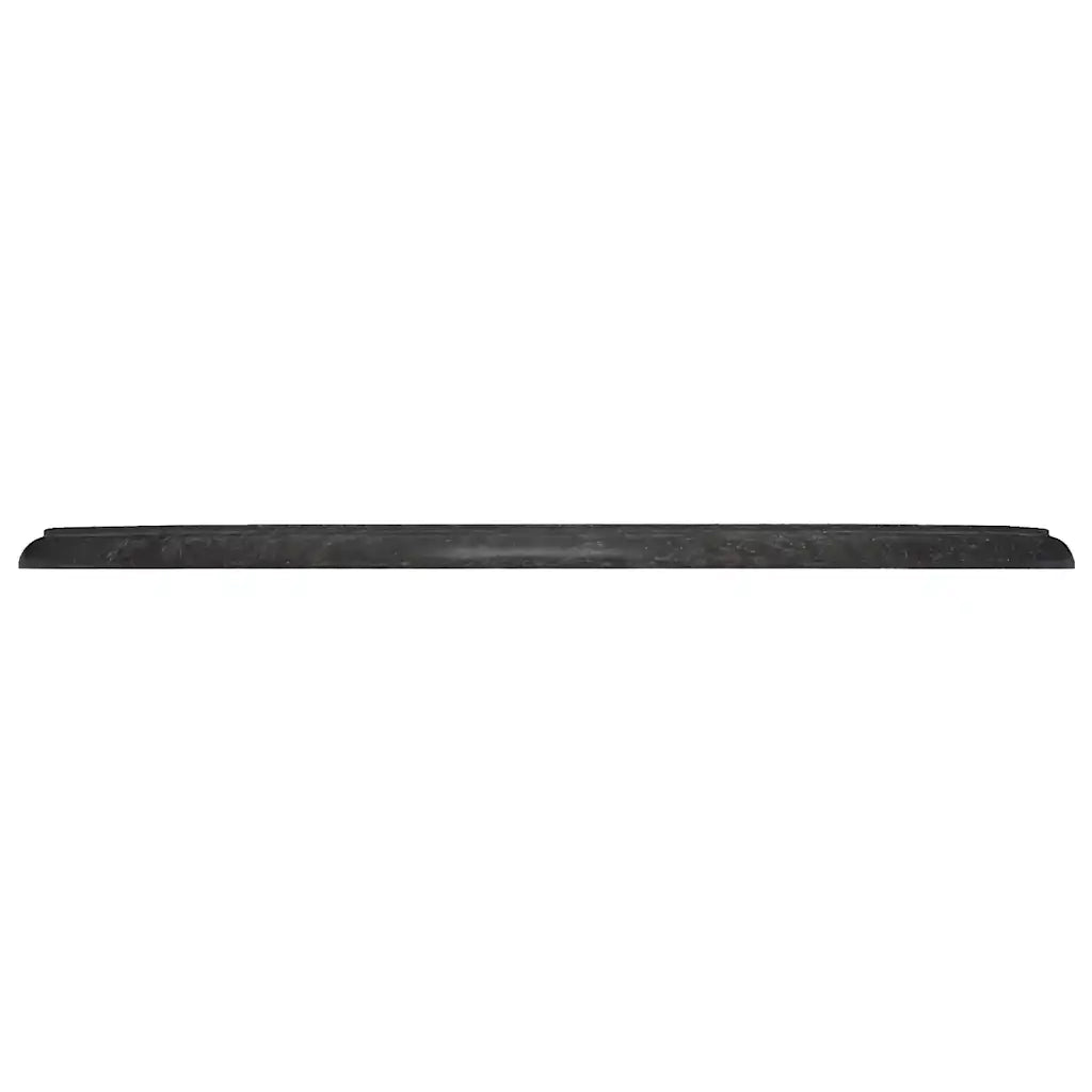 Piano per Tavolo Nero Ø60x2,5 cm in Marmo 149196