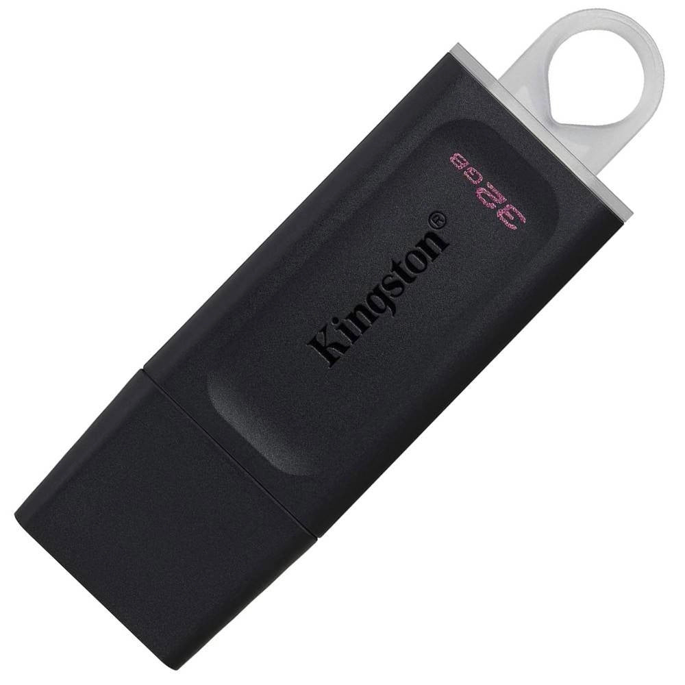 Trade Shop - Pen Drive Kingston Datatraveler Da 32gb Chiavetta Usb 3.2 Flashdrive Con Anello -