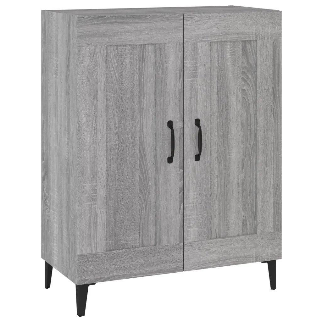 Credenza-Buffet-Armadio da cucina Grigio Sonoma 69,5x34x90 cm in Legno Multistrato 108340