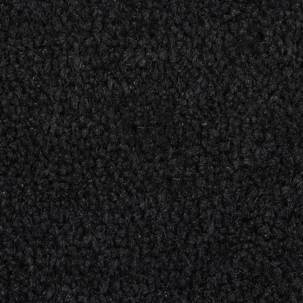 Zerbino Nero 90x150 cm Fibra di Cocco 155580