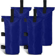 Sacchi di sabbia industriale da 80 lbs per gazebo - Set da 4 sacchi blu con peso