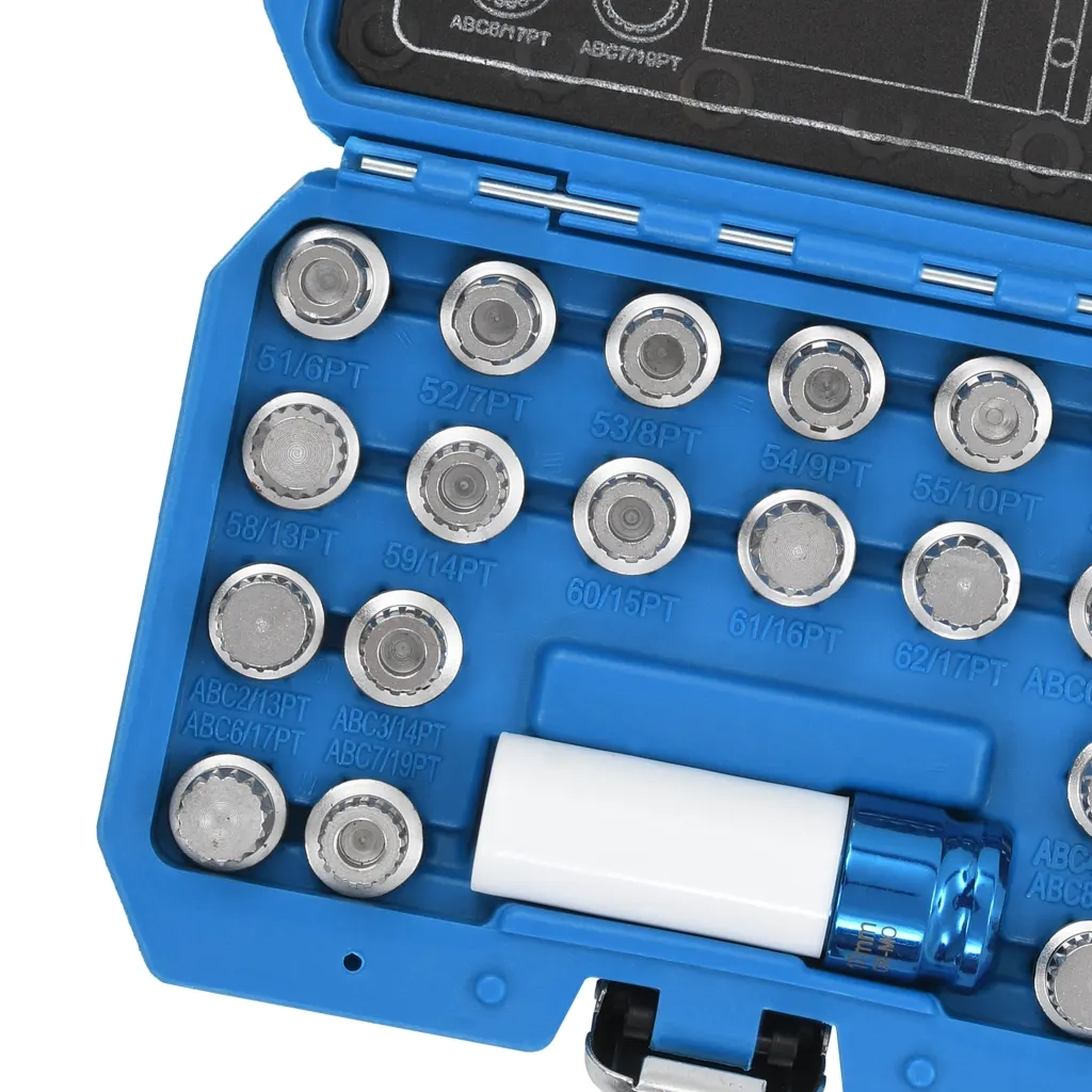 Set di Bussole per Rimozione Dadi 23 pz VAG 210490