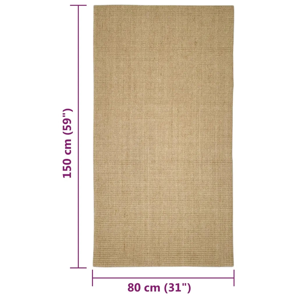 Tappeto in Sisal per Tiragraffi 80x150 cm CFW6951412