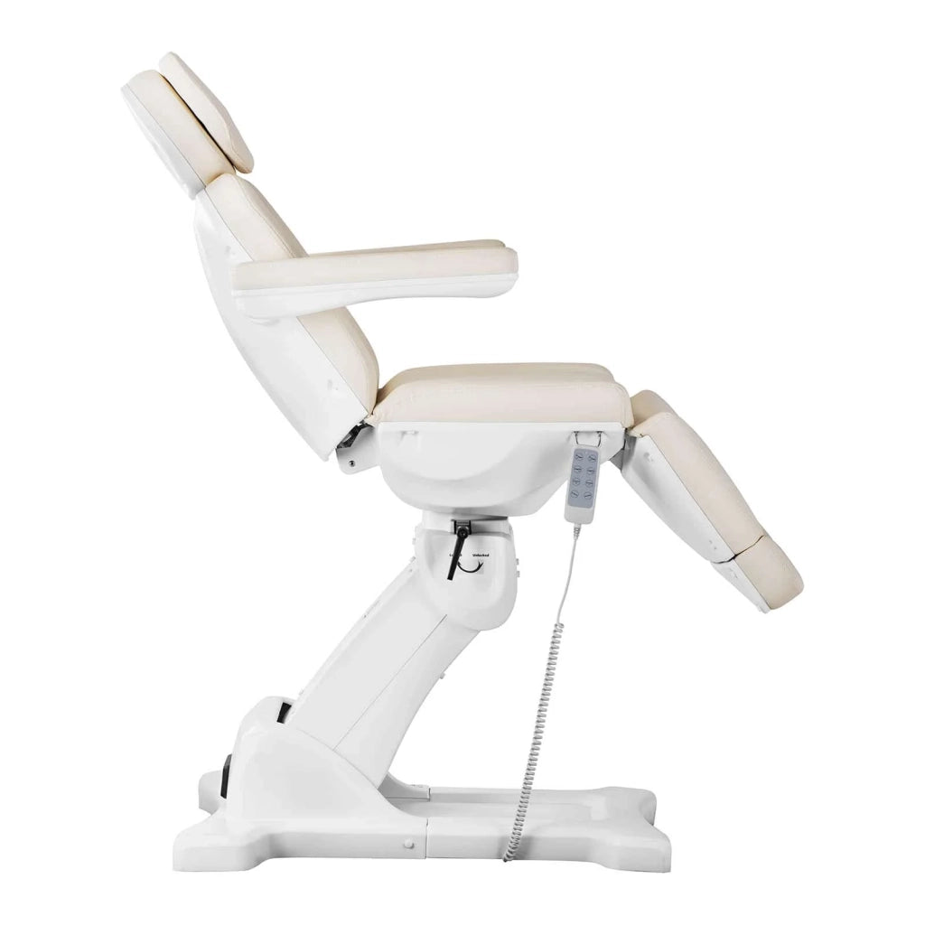 Poltrona estetica portata 150 kg bianco ecrù 14_0007792