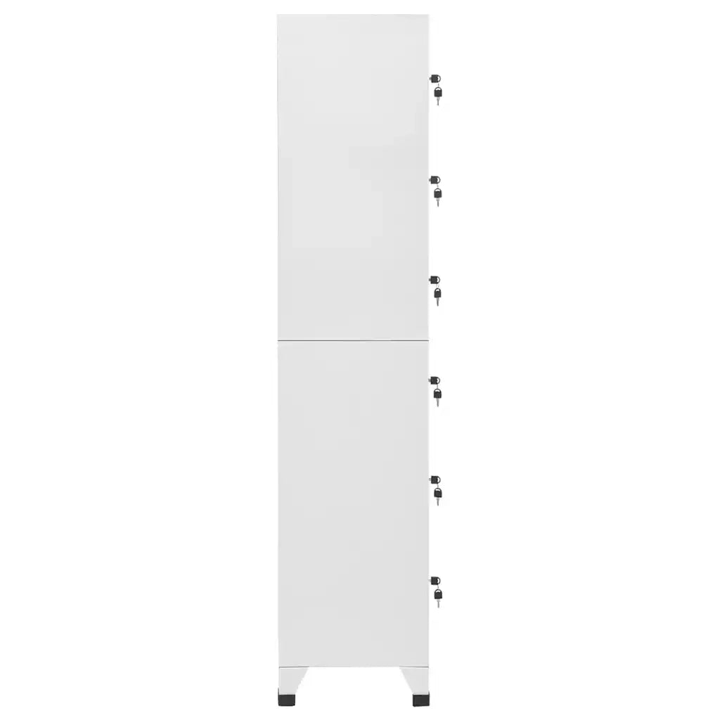 Armoire à casiers Gris clair 38x40x180 cm Acier