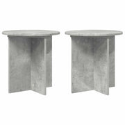 Supporto per piante | Sostegno per piante 2 pz Grigio Cemento 40 x 40 x 40 cm
