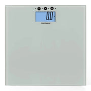 Trade Shop - Bilancia Digitale Pesapersone Portata Max 180kg In Vetro Temperato Display Lcd Luminoso -