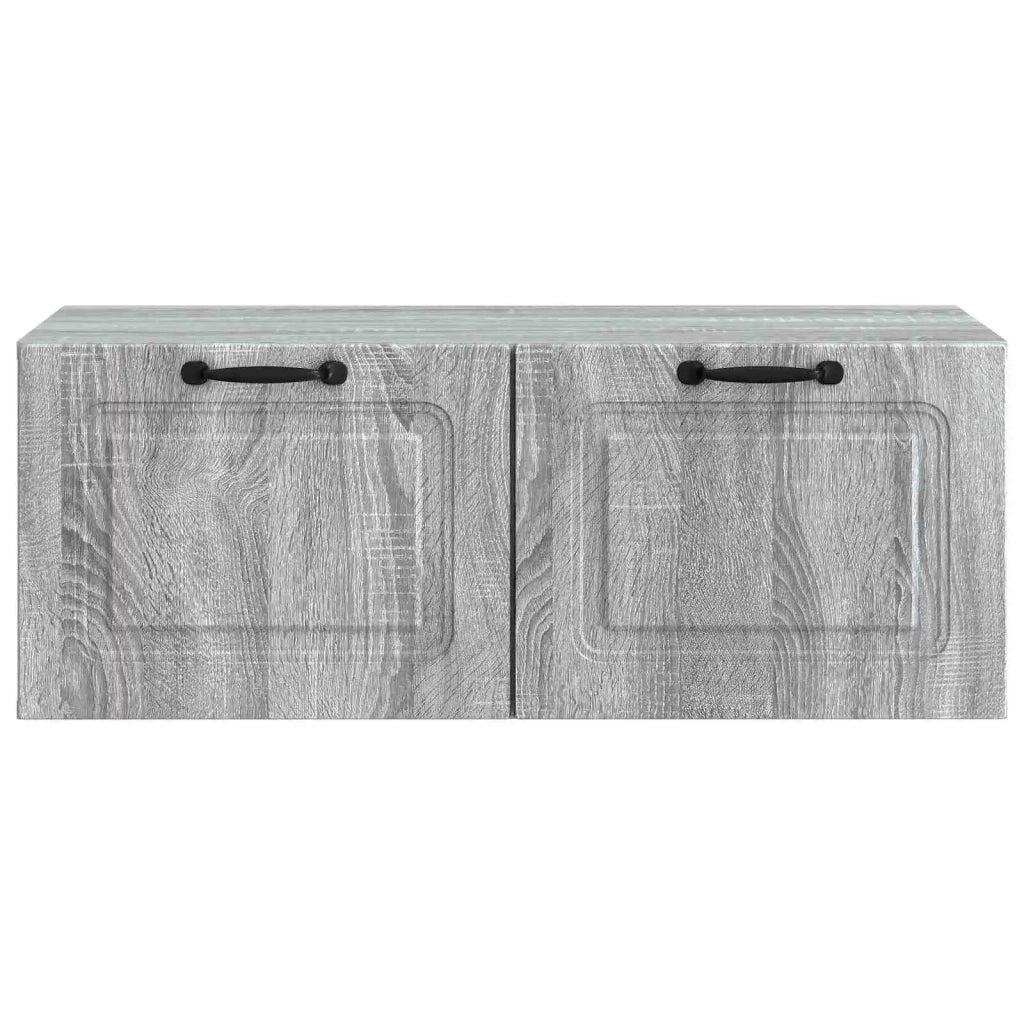 Mobile Porta TV da Muro Grigio Sonoma 78,5 x 41 x 30 cm