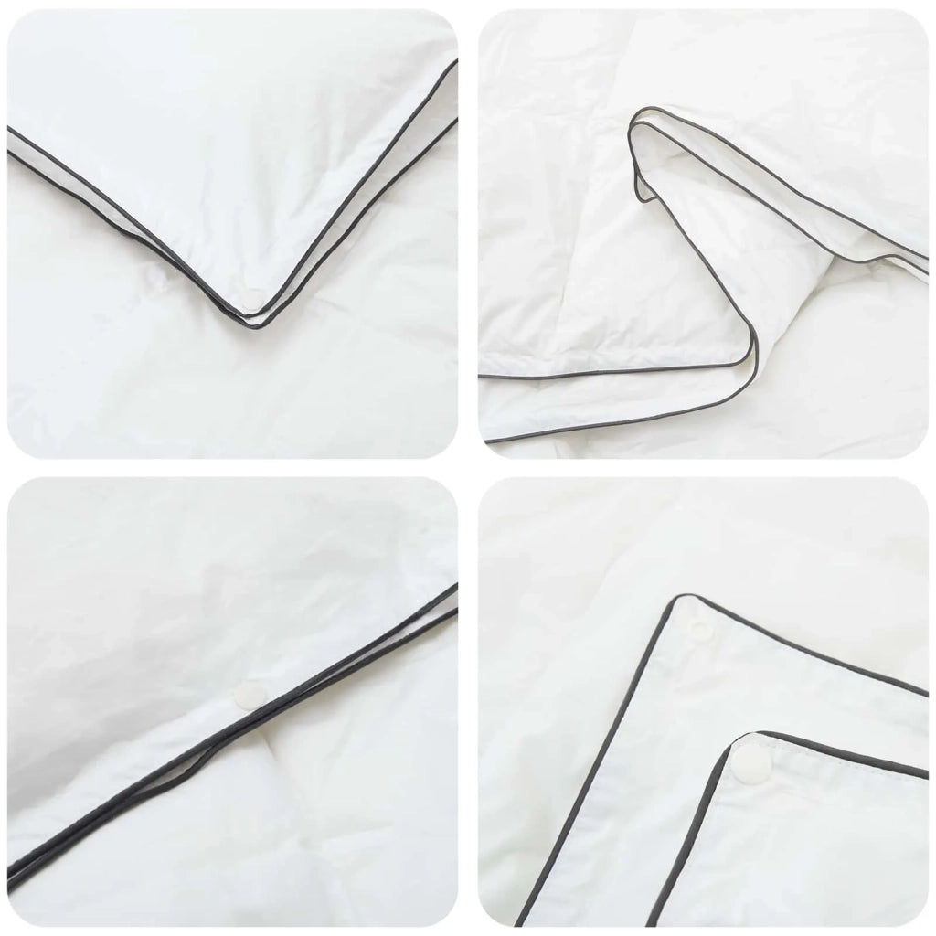 Set di Piumoni 3 pz Bianco Bambù 3432448