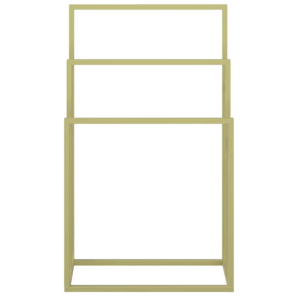 Portasciugamani da Pavimento Oro 48x24x79cm in Ferro cod mxl 52932