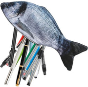 Etui a forma di pesce unico con schiuma spessa rivestimento protettivo per pesci, regalo per scuola o classe