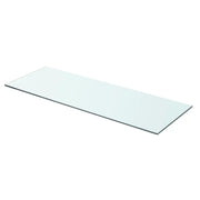 Mensola in Vetro Trasparente 70x25 cm cod mxl 33007