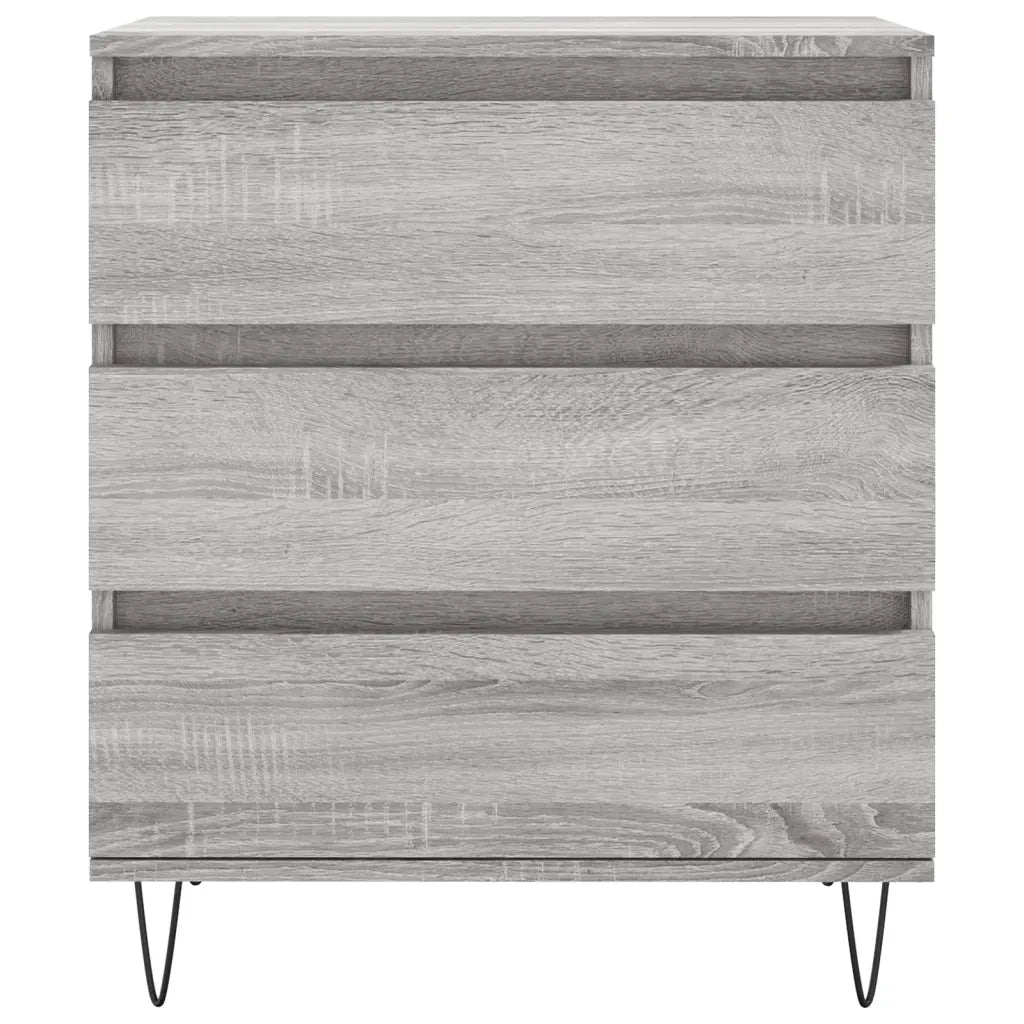 Credenza-Buffet-Armadio da cucina Grigio Sonoma 60x35x70 cm in Legno Multistrato 117576