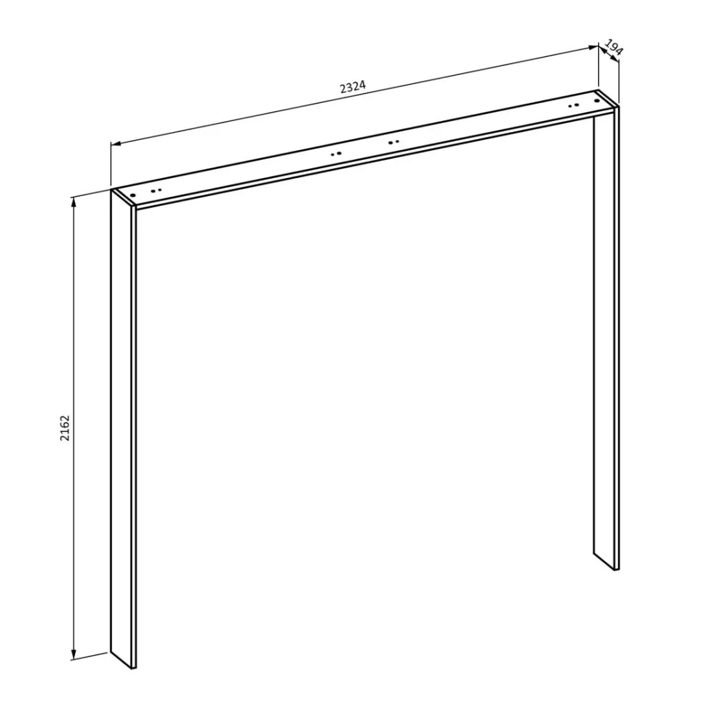 Camera completa VERTIGO – Letto 160x200 con doghe, 2 comodini, armadio 4 porte + contorno design